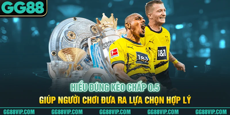 Hiểu đúng kèo chấp 0.5 giúp người chơi đưa ra lựa chọn hợp lý Hiểu đúng kèo chấp 0.5 giúp người chơi đưa ra lựa chọn hợp lý