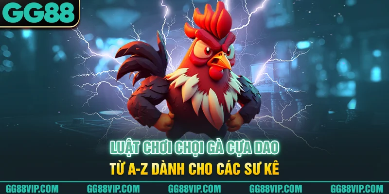 Luật chơi chọi gà cựa dao từ A-Z dành cho các sư kê Luật chơi chọi gà cựa dao từ A-Z dành cho các sư kê