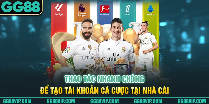 Thao tác nhanh chóng để tạo tài khoản cá cược tại nhà cái Thao tác nhanh chóng để tạo tài khoản cá cược tại nhà cái